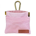 Hands-Free Portable Pet Training Treat Pouch - Pink