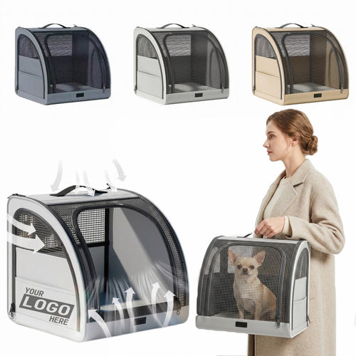 Breathable Car Pet Travel Carrier Dog Seat - printed product