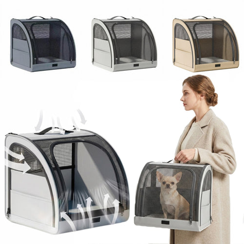 Breathable Car Pet Travel Carrier Dog Seat - blank product