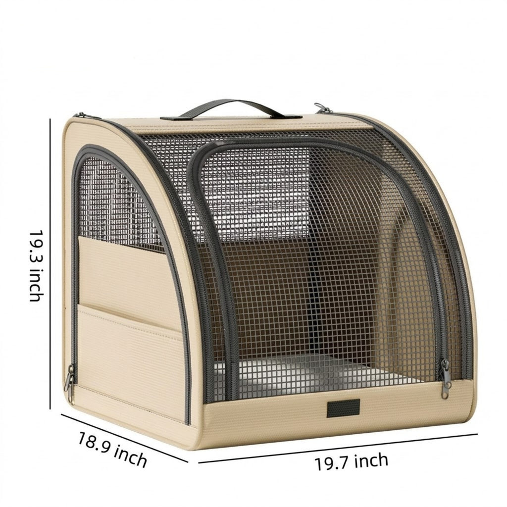 Breathable Car Pet Travel Carrier Dog Seat - product size