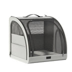 Breathable Car Pet Travel Carrier Dog Seat - Grey