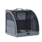 Breathable Car Pet Travel Carrier Dog Seat - Dark Grey