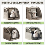 Breathable Car Pet Travel Carrier Dog Seat - 03