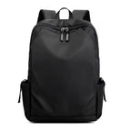 Large Capacity Laptop Travel School Backpack - Black