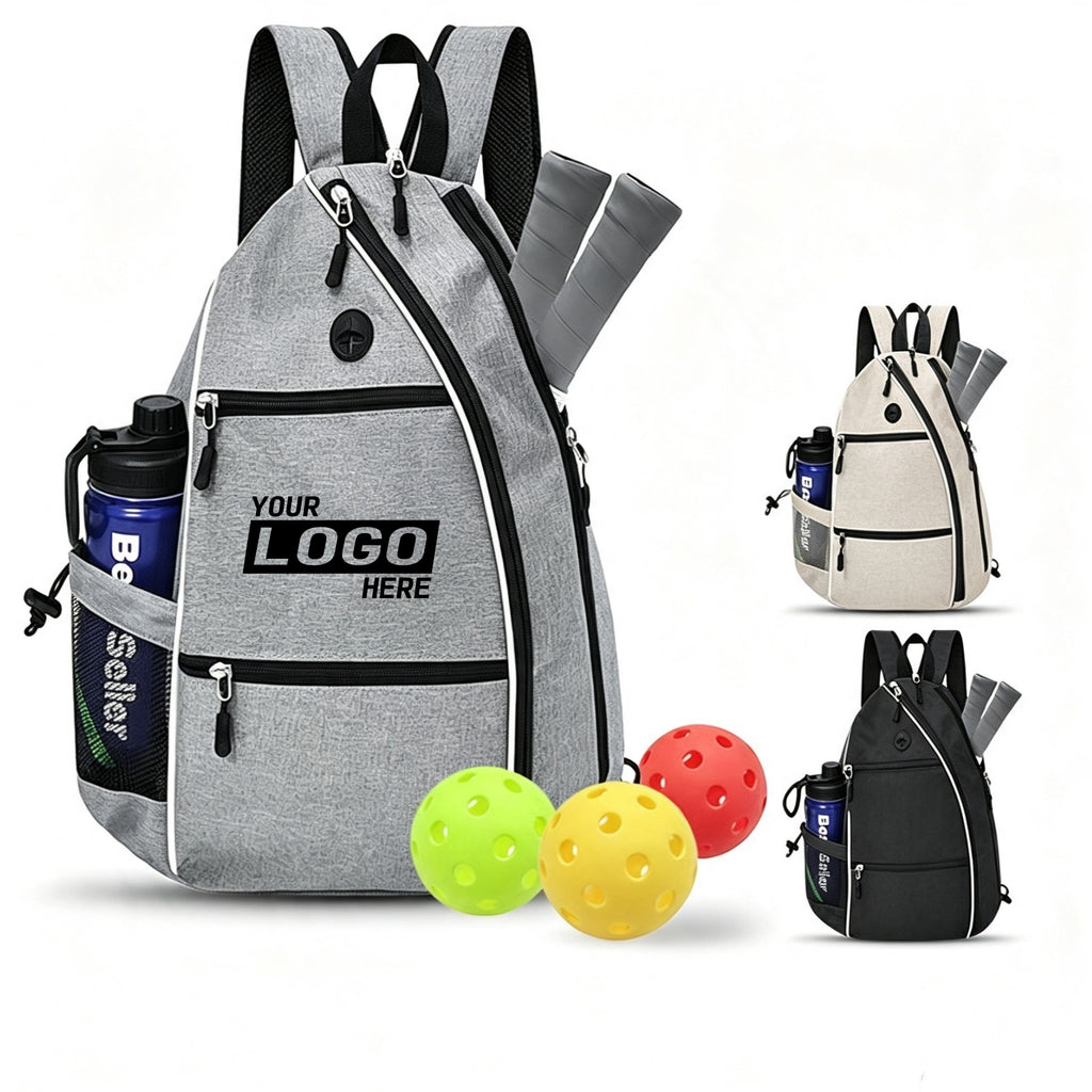 Large Pickleball Paddle Sports Backpack - printed product