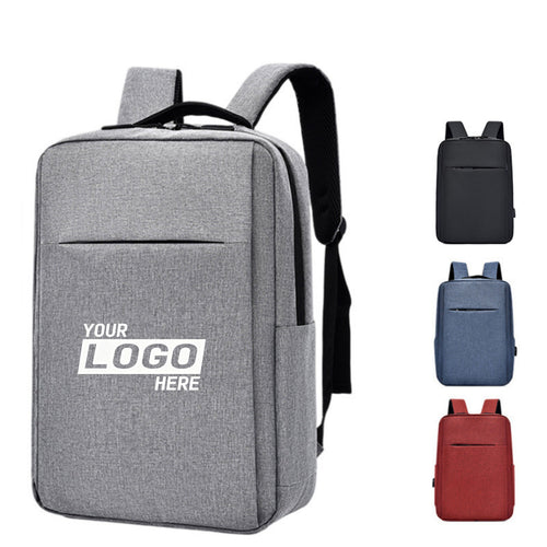 Business USB Laptop Travel Commuting Backpack - printed product