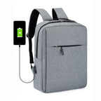 Business USB Laptop Travel Commuting Backpack - blank product