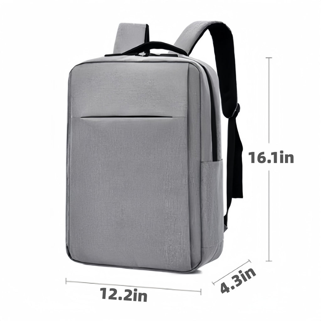 Business USB Laptop Travel Commuting Backpack - product size