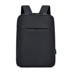Business USB Laptop Travel Commuting Backpack - Black