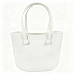 Large EVA Beach Handbag Tote Bag For Women - White