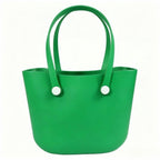 Large EVA Beach Handbag Tote Bag For Women - Emerald Green