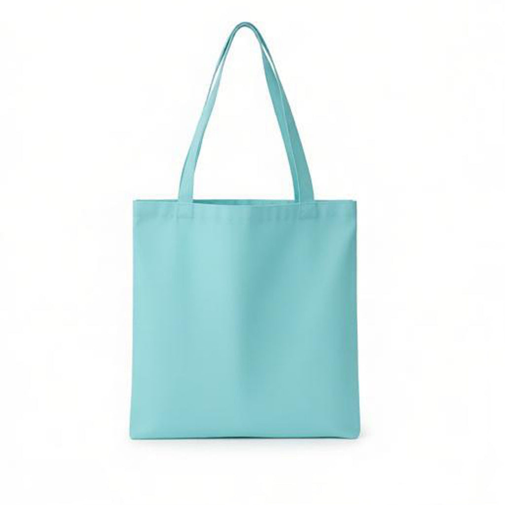 Casual Blank Canvas Tote Cotton Shoulder Handbag - blank product