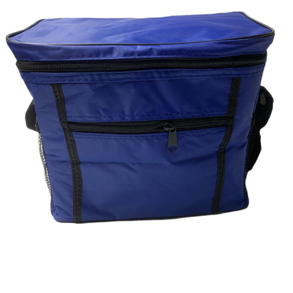 Oxford Thermal Cooler Bag Outdoor Camping Lunch Box - Blue