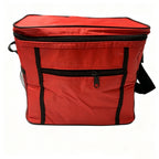 Oxford Thermal Cooler Bag Outdoor Camping Lunch Box - Red