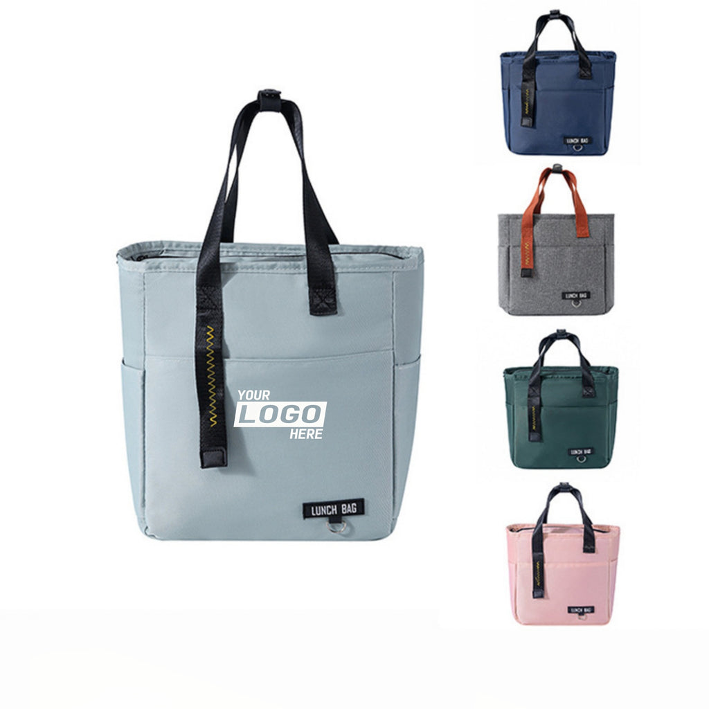 Insulated Cooler Lunch Bag Student Meal Handbag - printed product
