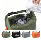 Insulated Cooler Lunch Bag Buckle Bento Carrier - printed product