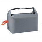 Insulated Cooler Lunch Bag Buckle Bento Carrier - Gray