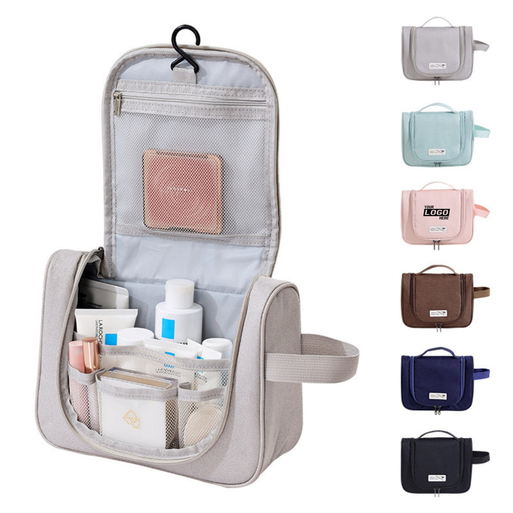 Hanging Travel Toiletry Bag Portable Cosmetic Bag Primary imprint location
