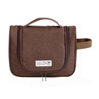 Hanging Travel Toiletry Bag Portable Cosmetic Bag - Brown