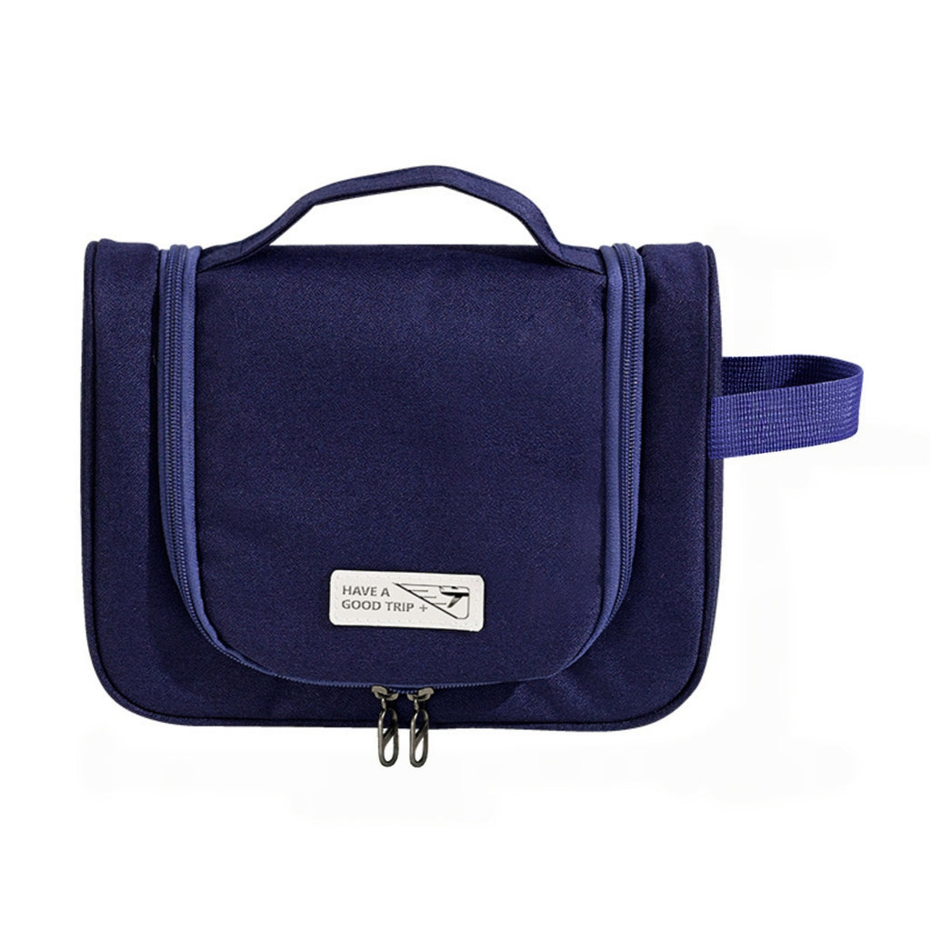 Hanging Travel Toiletry Bag Portable Cosmetic Bag - Navy Blue