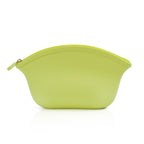 Portable Silicone Cosmetic Bag Travel Makeup Pouch - Green