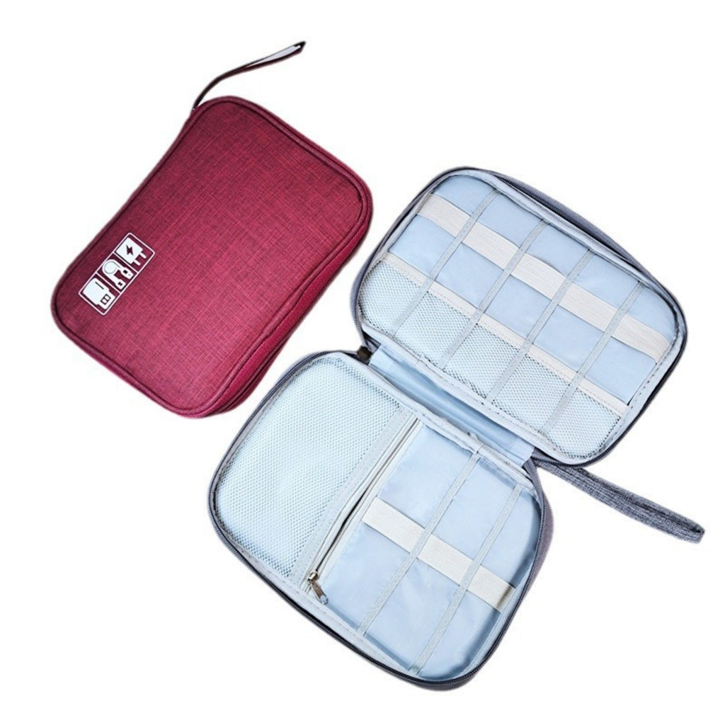 Portable Electronics Organizer Cable Storage Case - blank product