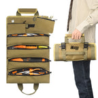 Roll Up Tool Bag Organizer Heavy Duty Oxford Pouch - printed product