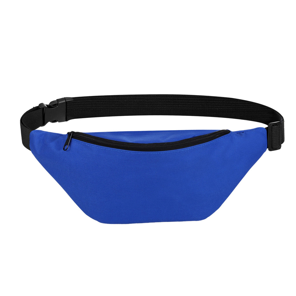 Casual Oxford Waist Bag Running Crossbody Pack - Blue