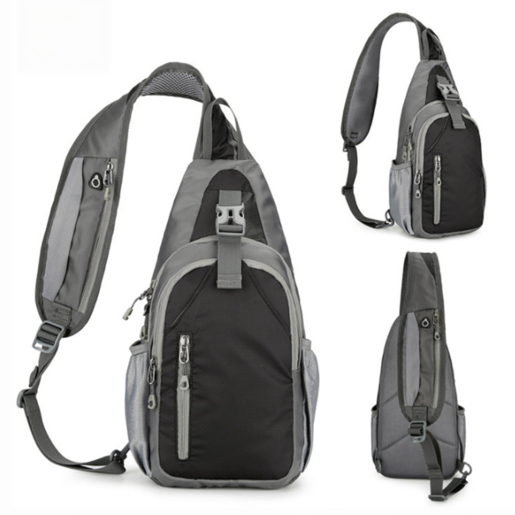 Casual Crossbody Shoulder Bag Sport Sling Pack - blank product