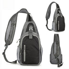 Casual Crossbody Shoulder Bag Sport Sling Pack - blank product
