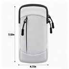 Waterproof Running Armband Phone Holder Wrist Bag - product size