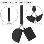 Portable Wristlet Coin Purse Mini Card Pouch Set - blank product