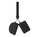 Portable Wristlet Coin Purse Mini Card Pouch Set - Black
