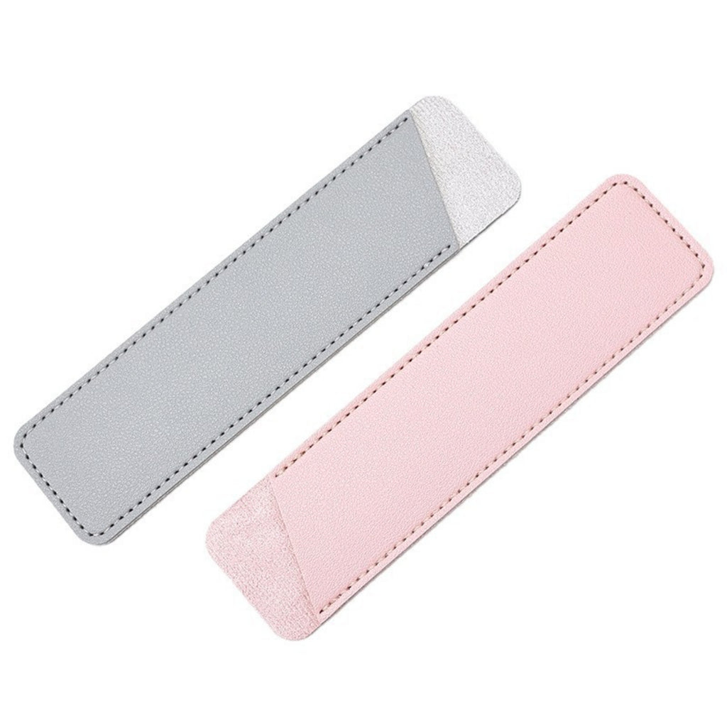 Slim PU Leather Pen Sleeve Single Pencil Case Pouch - blank product