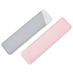Slim PU Leather Pen Sleeve Single Pencil Case Pouch - blank product
