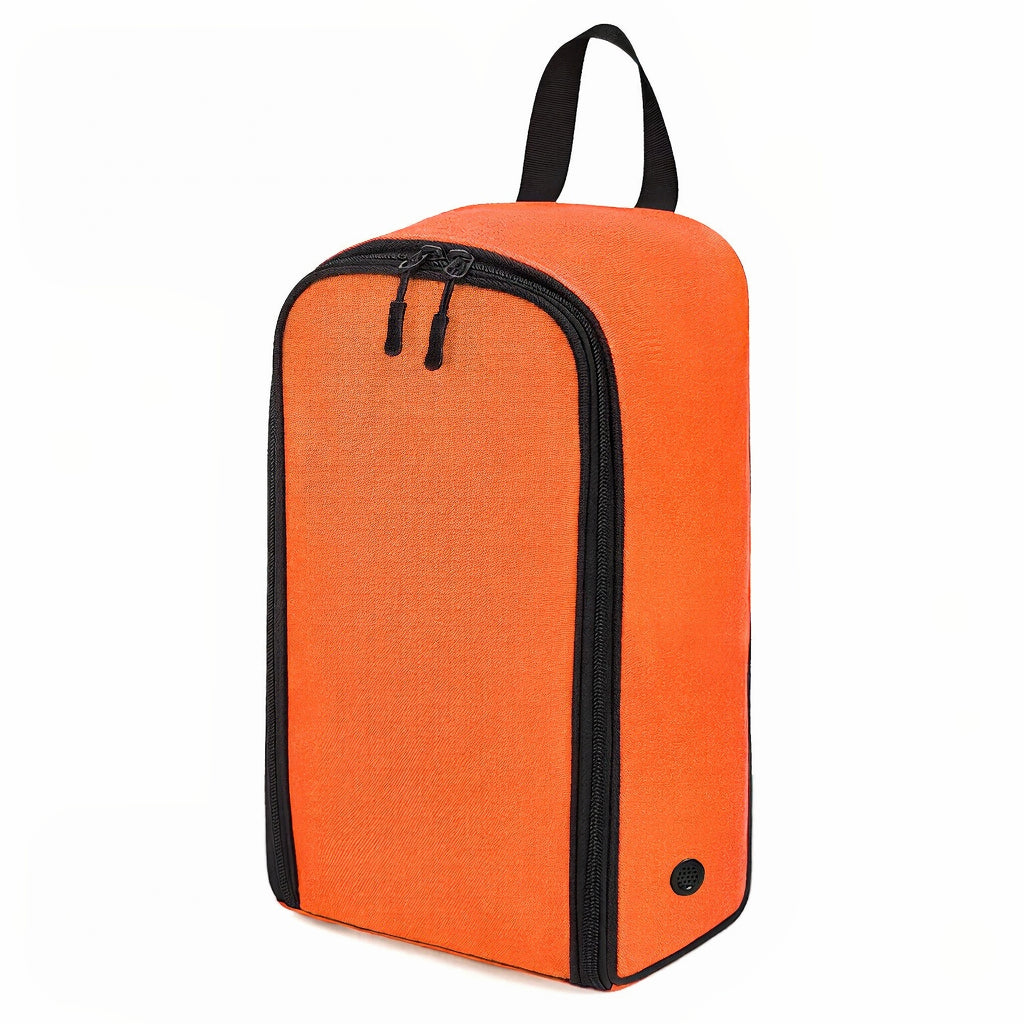 Breathable Portable Sports Sneaker Shoe Bag - Orange