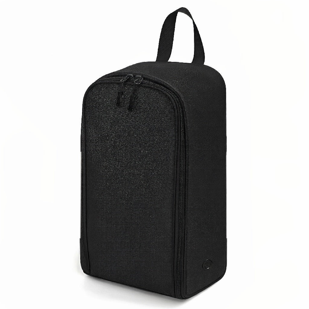 Breathable Portable Sports Sneaker Shoe Bag - Black