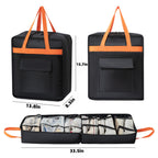 Portable Travel Shoe Bag Large Capacity Tote Pouch - product size