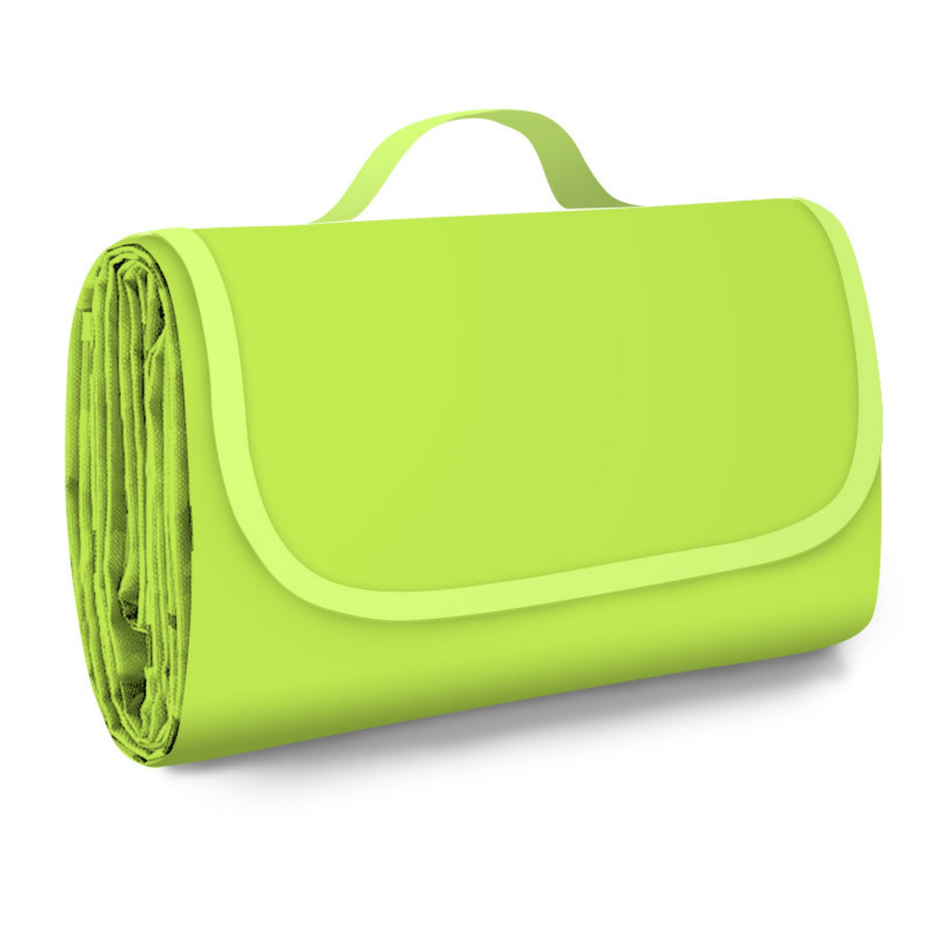 Large Waterproof Picnic Blanket Outdoor Beach Mat - Light Green