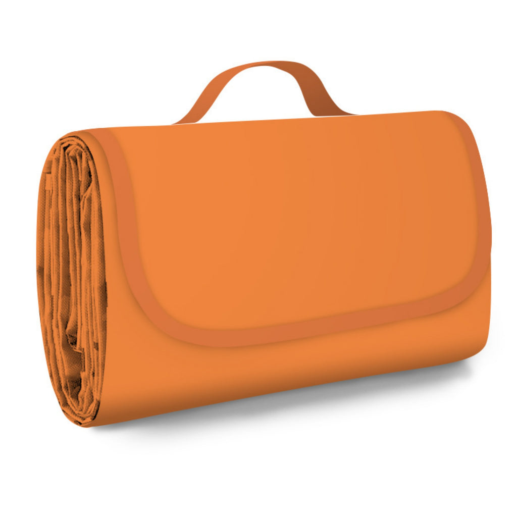 Large Waterproof Picnic Blanket Outdoor Beach Mat - Orange