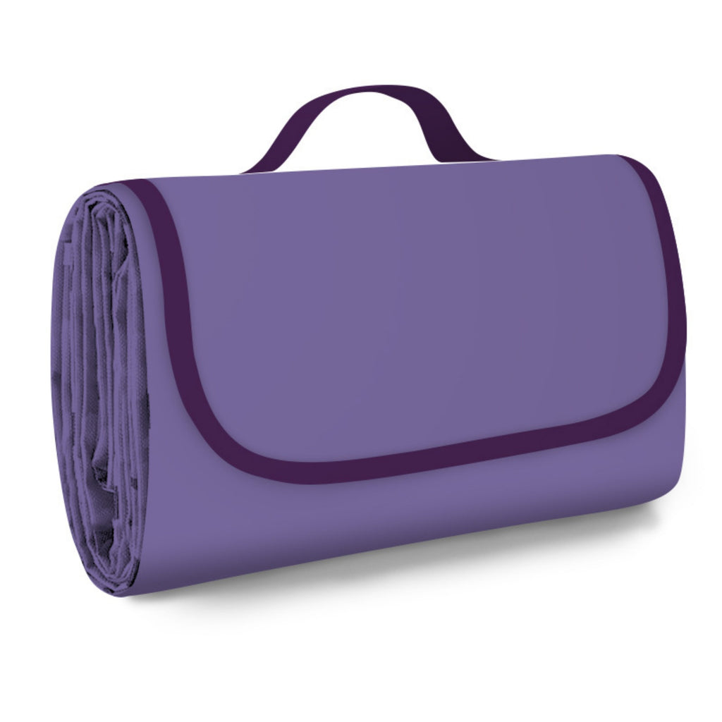 Large Waterproof Picnic Blanket Outdoor Beach Mat - Purple