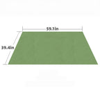 Foldable Fleece Yoga Blanket Portable Camp Throw - product size