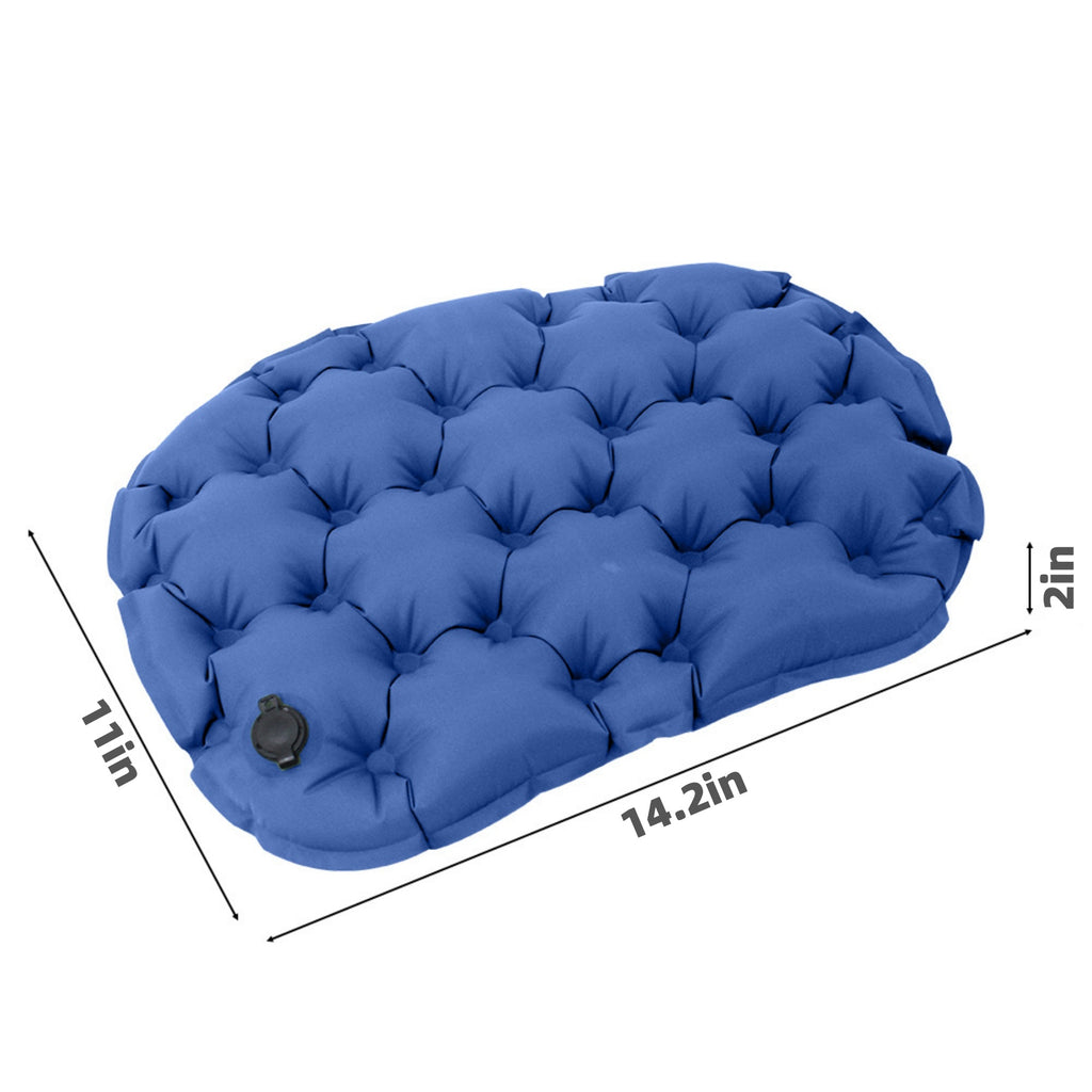 Portable Inflatable Seat Cushion Camping Hiking Pad - product size