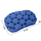 Portable Inflatable Seat Cushion Camping Hiking Pad - product size
