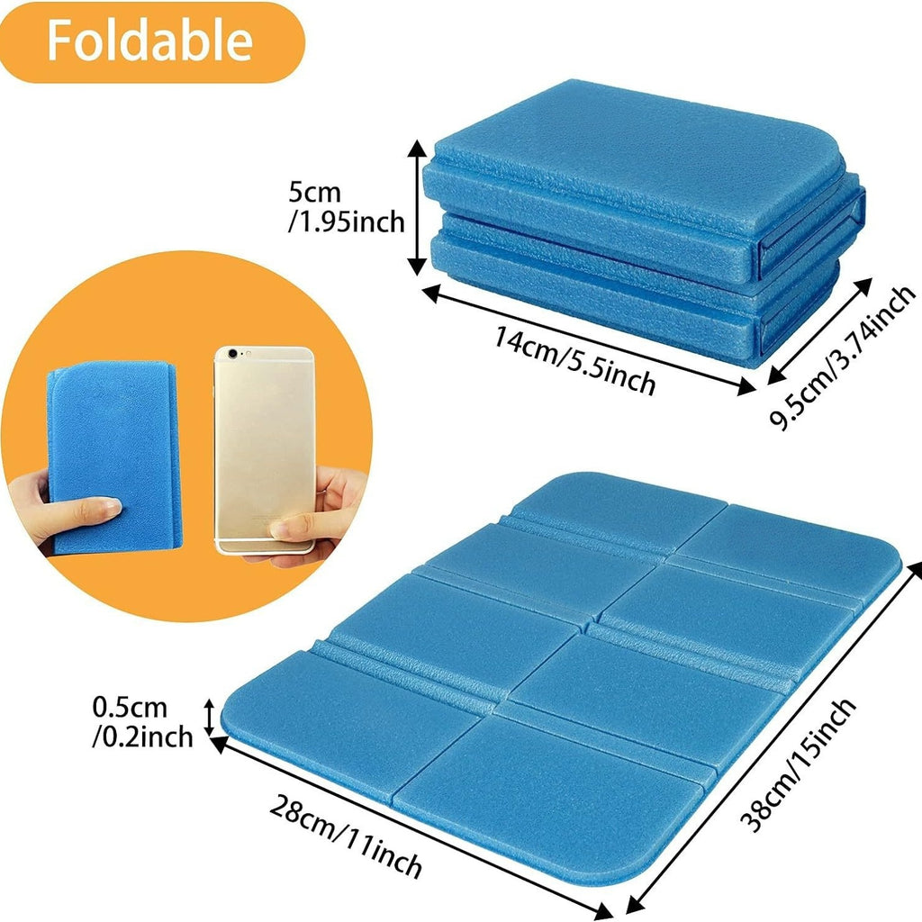 Portable Folding Foam Seat Pad Camping Sitting Mat - product size