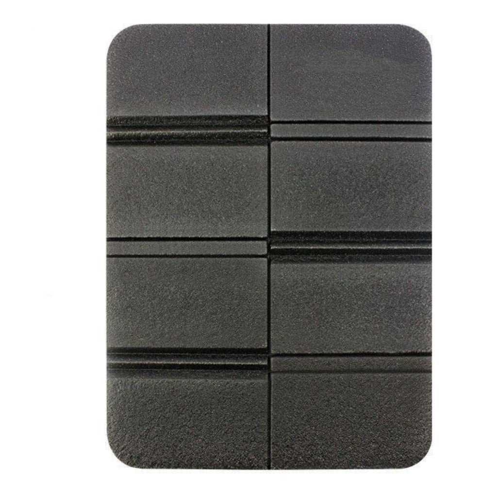 Portable Folding Foam Seat Pad Camping Sitting Mat - Black