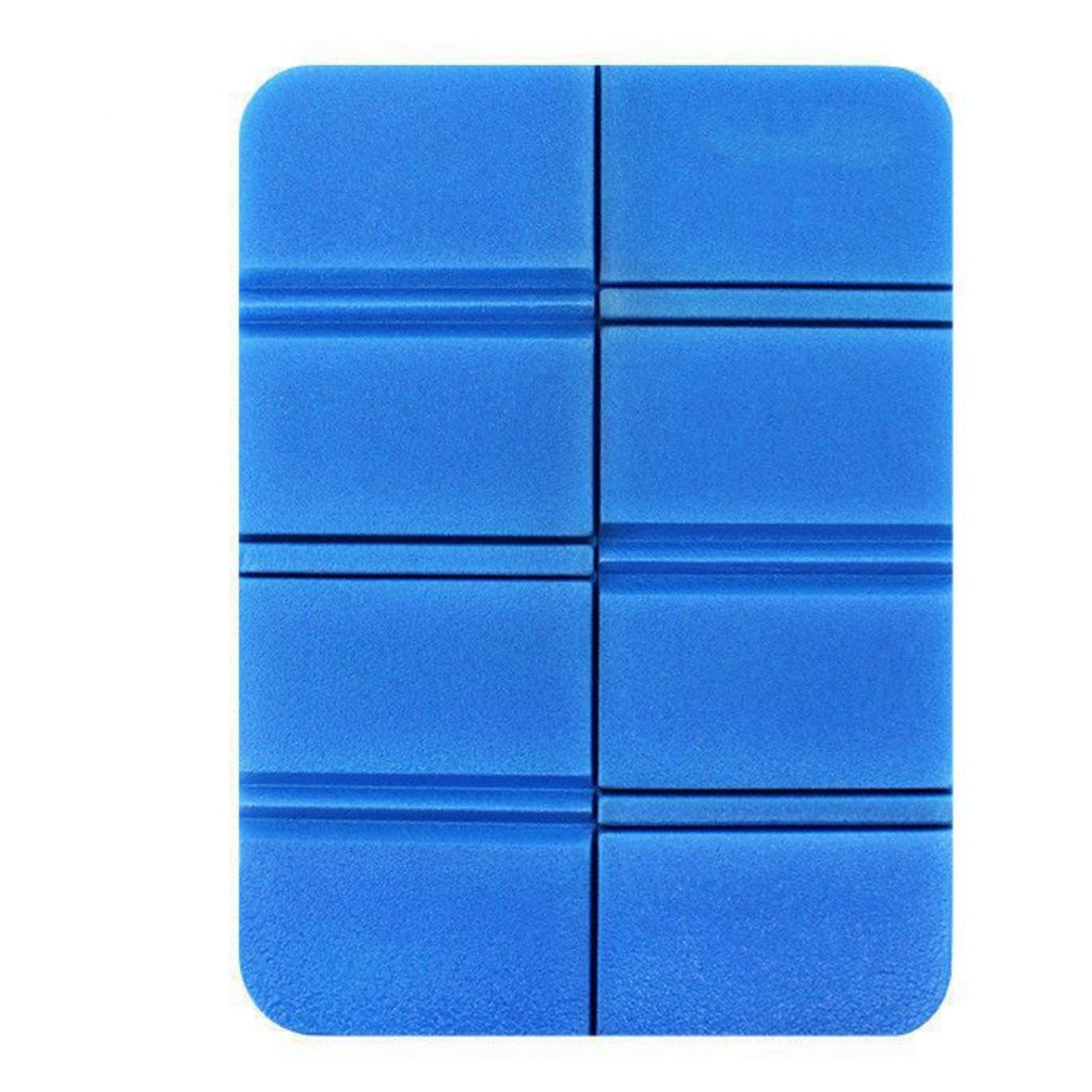 Portable Folding Foam Seat Pad Camping Sitting Mat - Blue