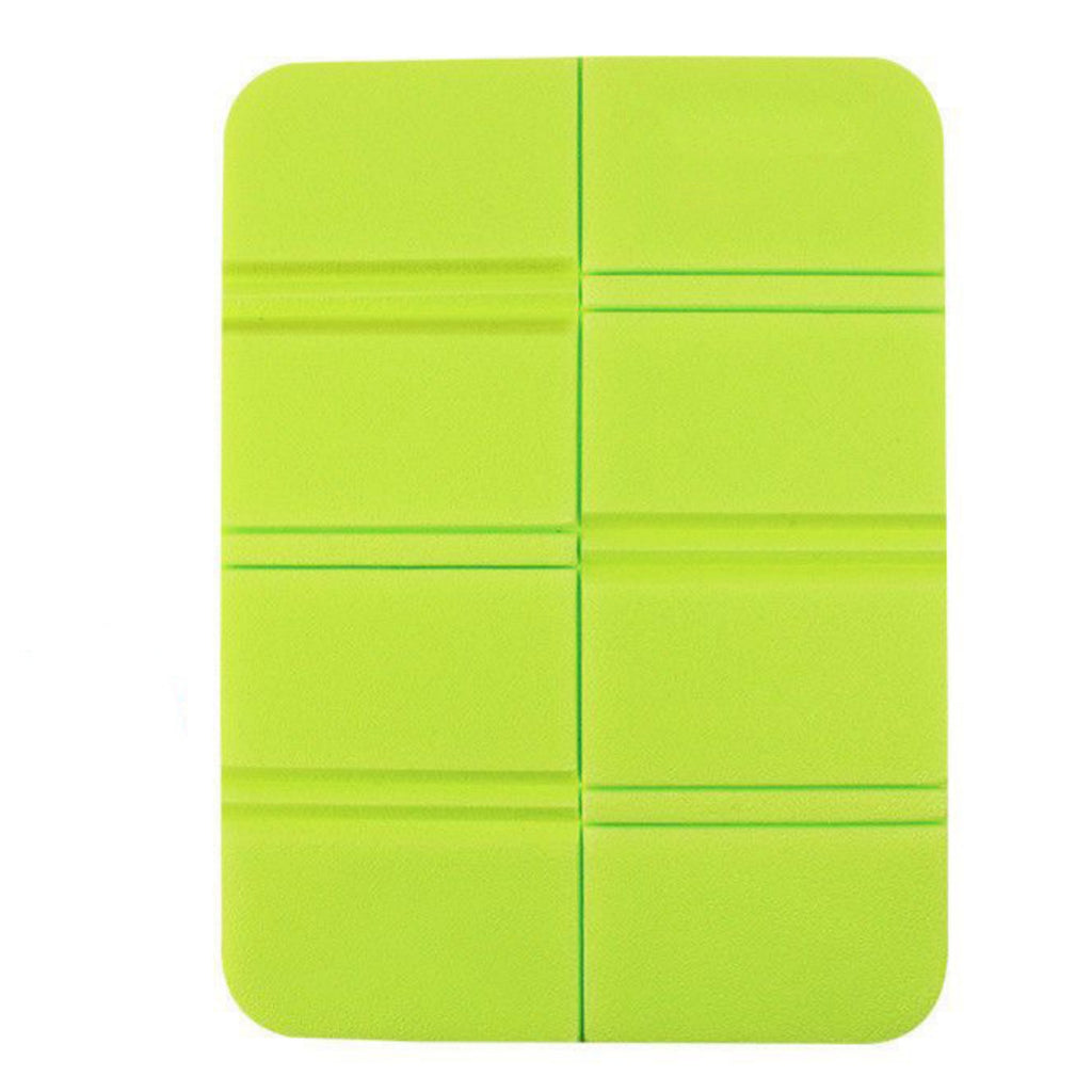 Portable Folding Foam Seat Pad Camping Sitting Mat - Green