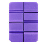 Portable Folding Foam Seat Pad Camping Sitting Mat - Purple