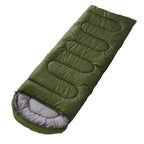 Portable Camping Sleeping Bag With Storage Bag - Green